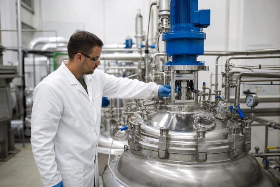 Control de temperatura en reactores químicos: inercia térmica, seguridad, agitación y transferencia de calor