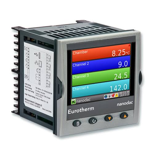 nanodac de Eurotherm: registro y control de variables críticas en un equipo compacto
